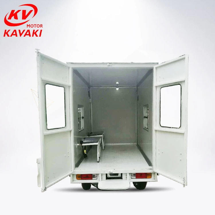 New Design Electric Ambulance Tricycle With Large Load Capacity Hot Selling Medical Ambulance Car