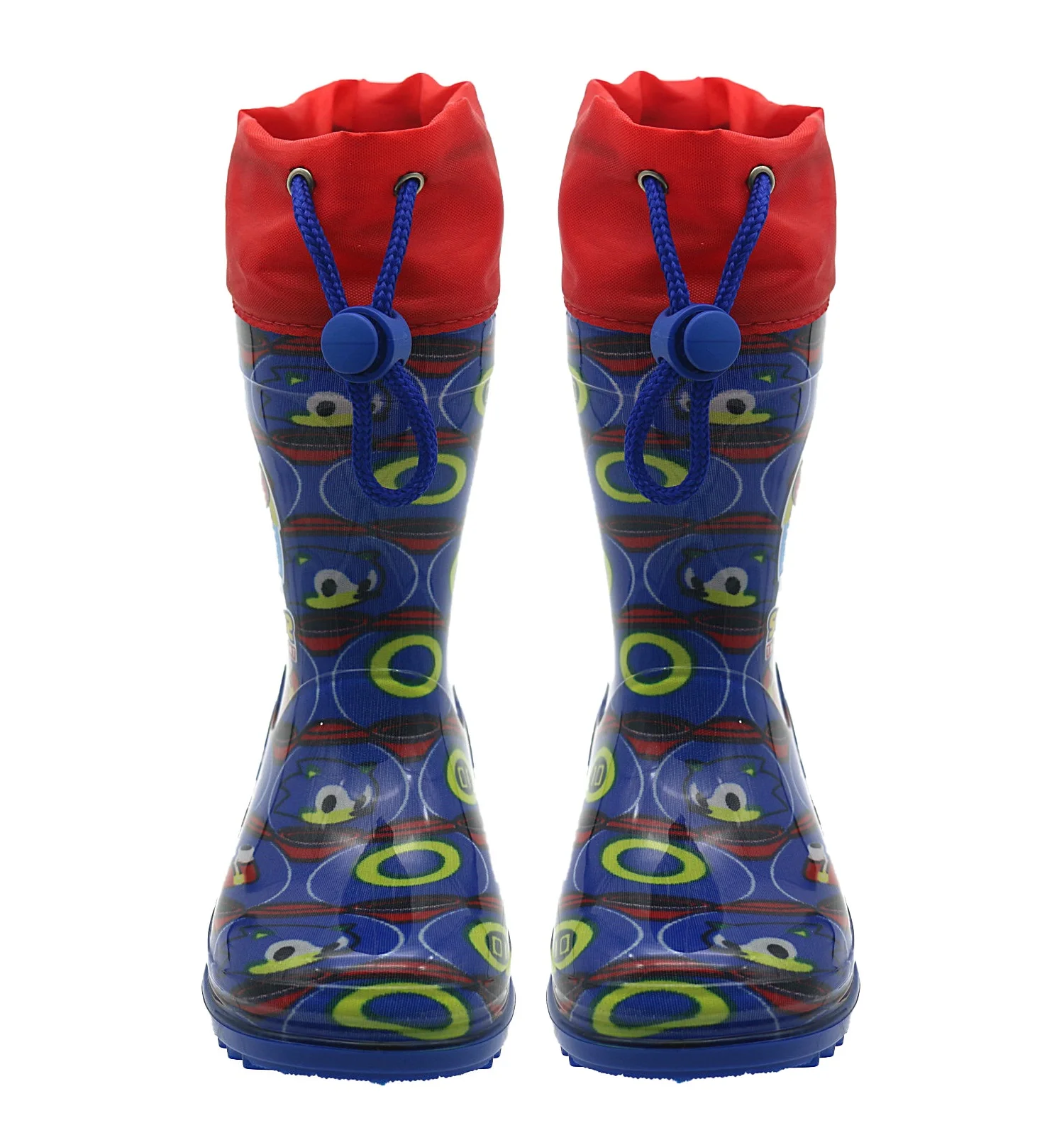 Stylish custom your own design nylon collar kids decorative durable pvc rain boots wholesales online