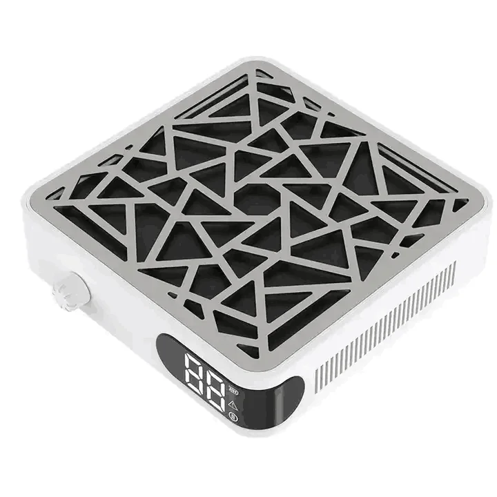 Professional Nail Table Dust Collector 48w 35000rpm Rechargeable Nail Dust Collector 2024 Vacuum Cleaner Machine for Nail Salon