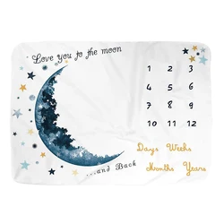 babi monthly mileston blanket Photography Newborn Monthly Milestone Blanket milestone blanket for baby