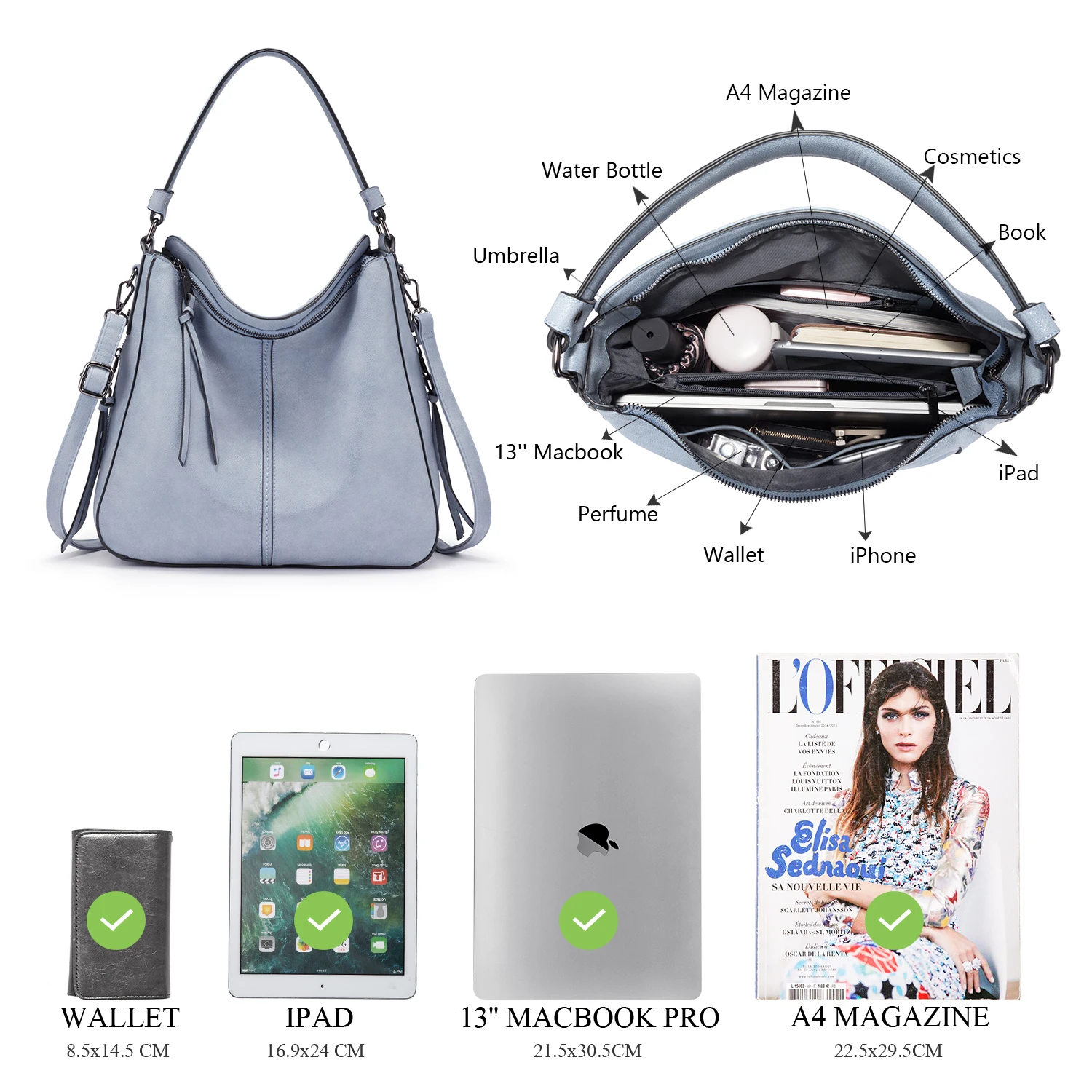 2022 Realer wholesale bags fashion purses and handbags PU leather women hobo shoulder tote bags custom luxury handbags for women