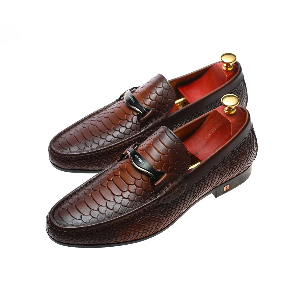 2021 New Business Dress Formal Flat Oxfords Men Business Dress Formal  Leather Flat Oxfords Dress Shoes For Men