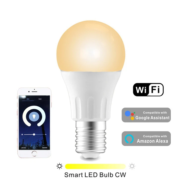 Ctorch Remote Control Cool Change Color Light Lamp 7w 9w 12w Wifi rgb Led Smart Bulb