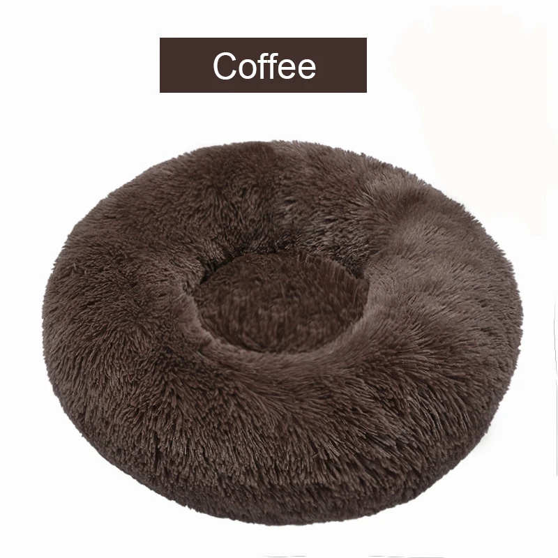 Wholesale Custom Luxury Warm Soft Plush Comfortable Pet cat Dog Bed for Sleeping Winter Pet Supplies