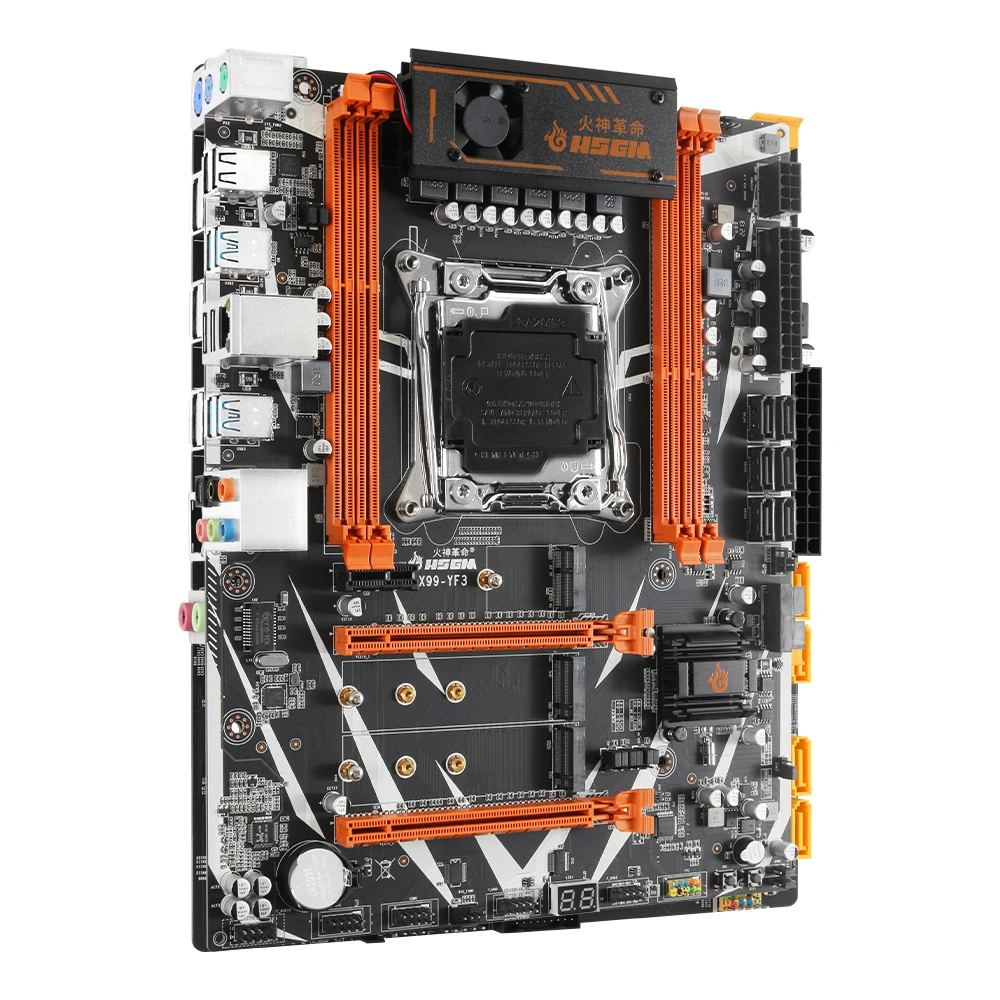 HSGM материнская плата X99-YF3 сервера X99 чипсет PCI-E 3 0 Серверная компьютера