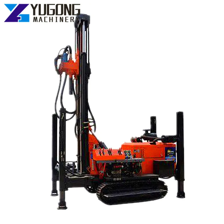180m hard rock down the hole hammer mine drilling rig water well drilling machine with low cost