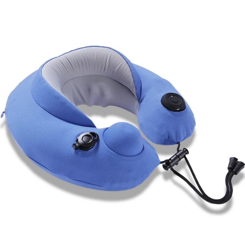 OEM, оптовая продажа, надувная подушка для шеи 2020, массажер для шеи с патентованным насосом