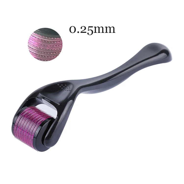 High Quality Titanium Micro Needle Beard Roller Face Care Skin Dermaroller Microneedling 540 Derma Roller