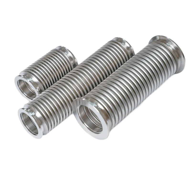 Vacuum Corrugated Tube Stainless Steel Flexible Expandable Hose - Soft Connection