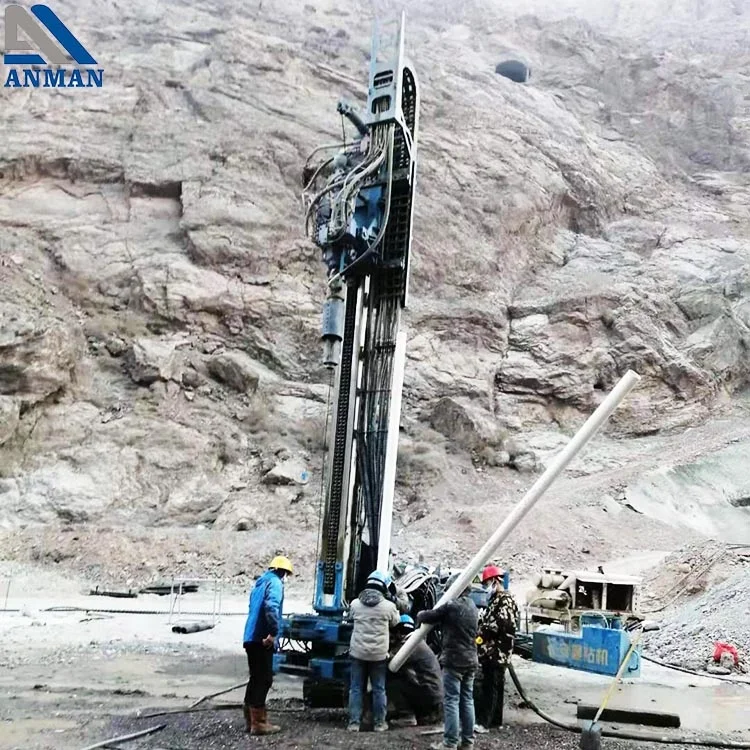 HDL-308 Shed guiding hole Top drifter low maintenance cost borehole drilling rig equipment