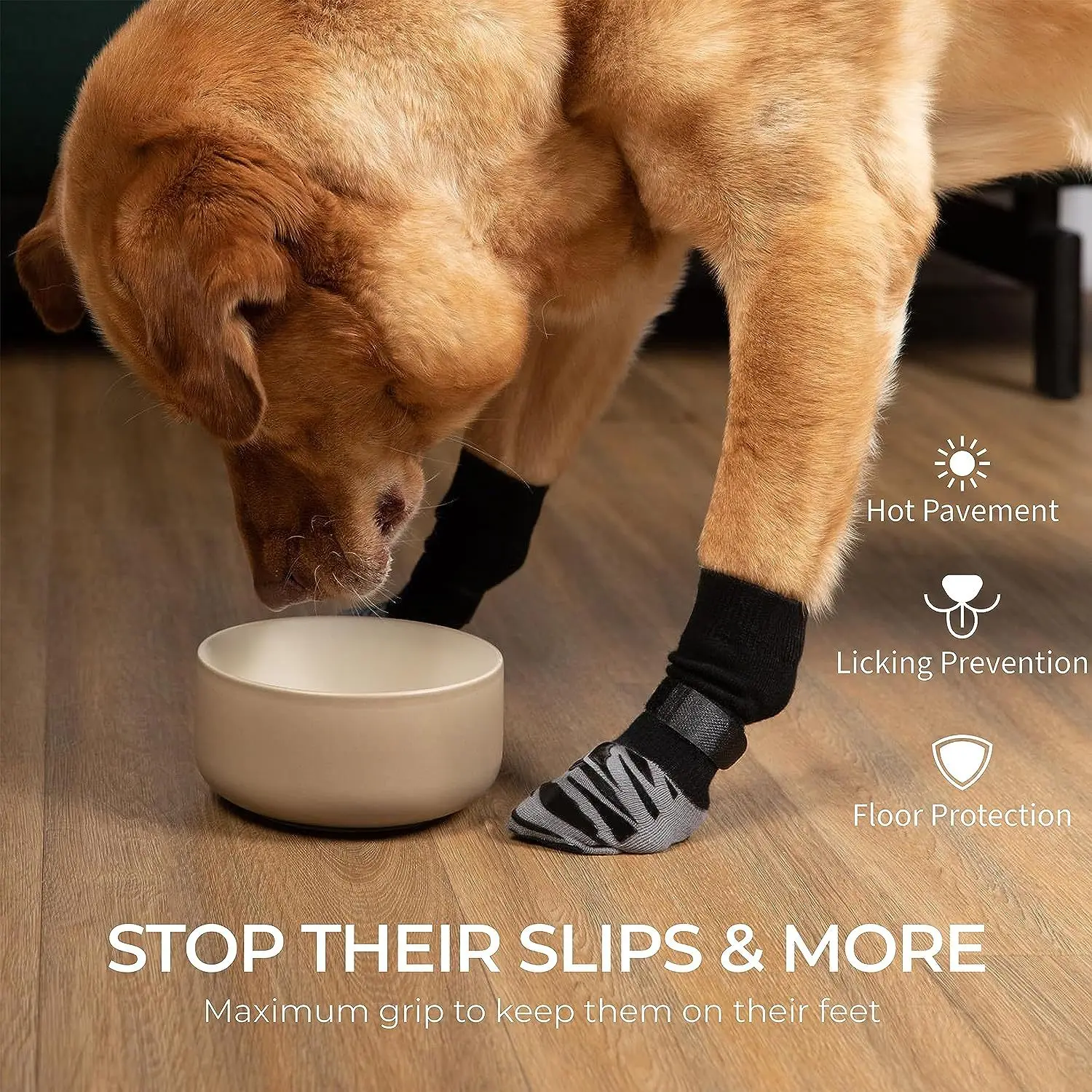 High Quality Pet Socks Footwear Cat Dog Outdoor Non-slip Waterproof Shoes and Socks