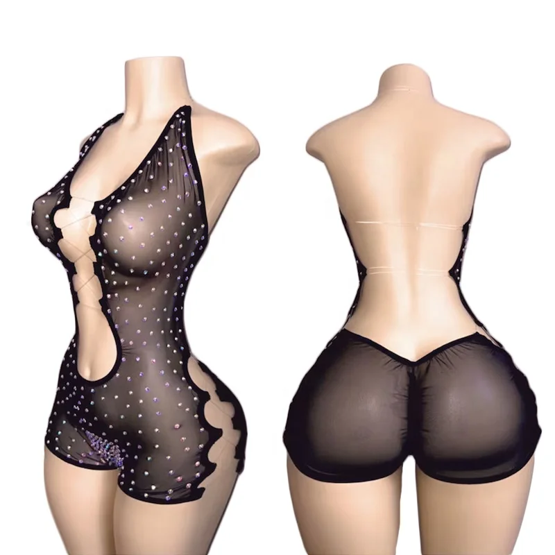 ELITES Wholesale Factory Direct Custom Woman Exotic Sexy Dance Wear Dancer Dresses Performance Outfits