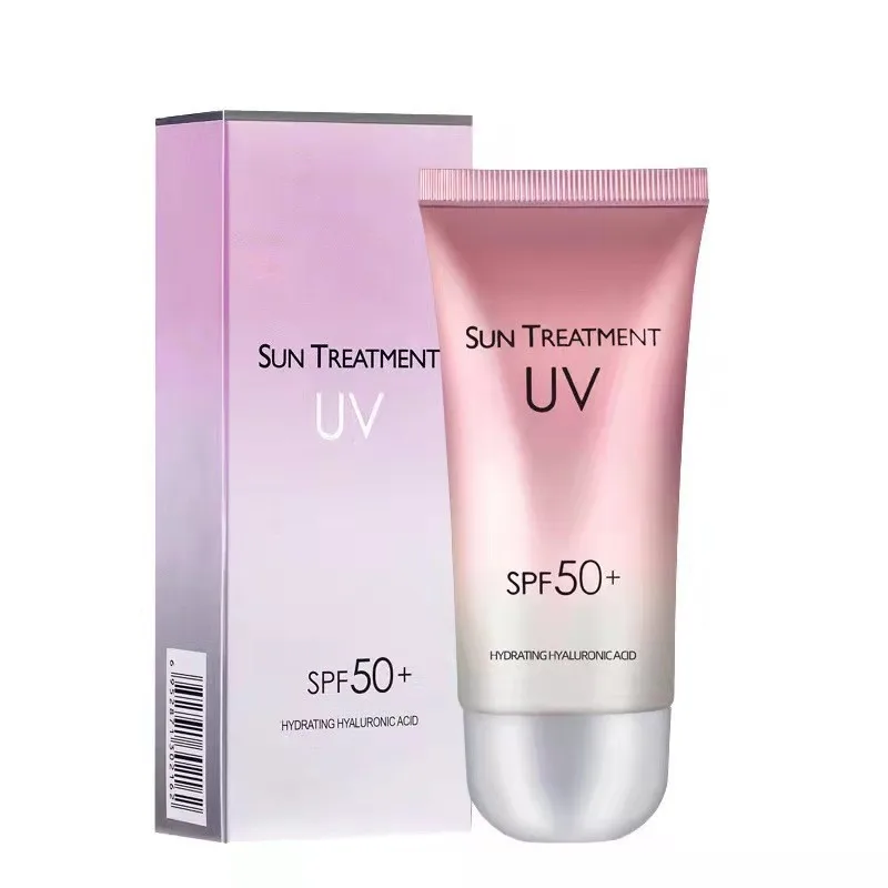 Sunscreen Cream For Face Whitening Foundation Wholesale Skin Care Moisturizing Sun Screen Spf 50 Natural Sun Protection Lotion