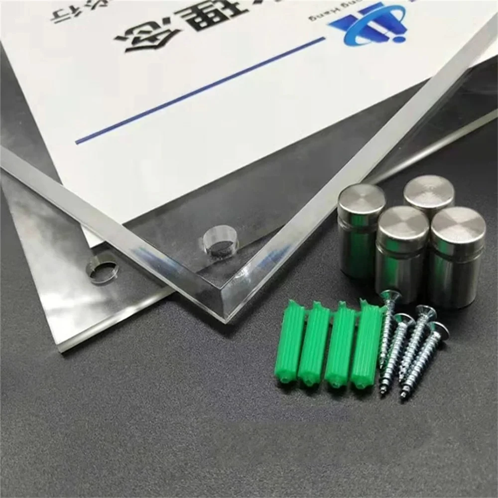 Custom acrylic photo frame photo frame clear acrylic wall frame for picture magazine display