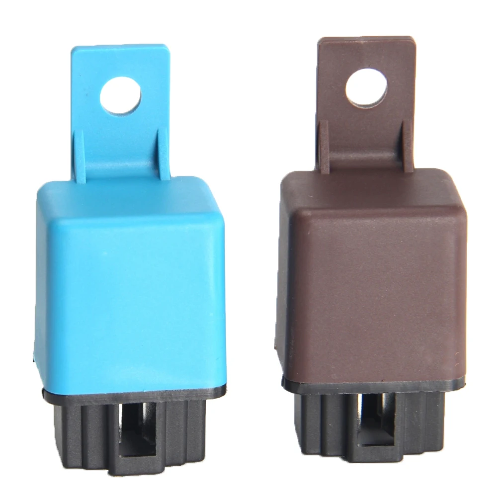4pins 1A Auto Relay 12V/24V SPST Alarm Relay for Car Automotive Van Boat Truck