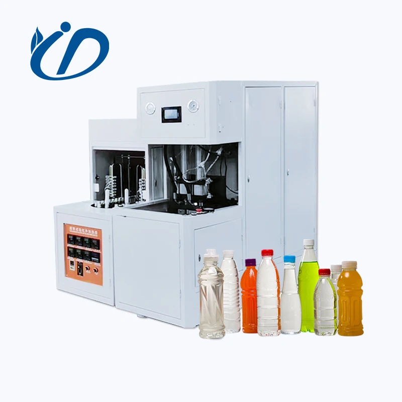 YUDA Suzhou Yuda  2 Cavity Semi Automatic 150ml-2000ml PET Bottle Blower Molding Machine