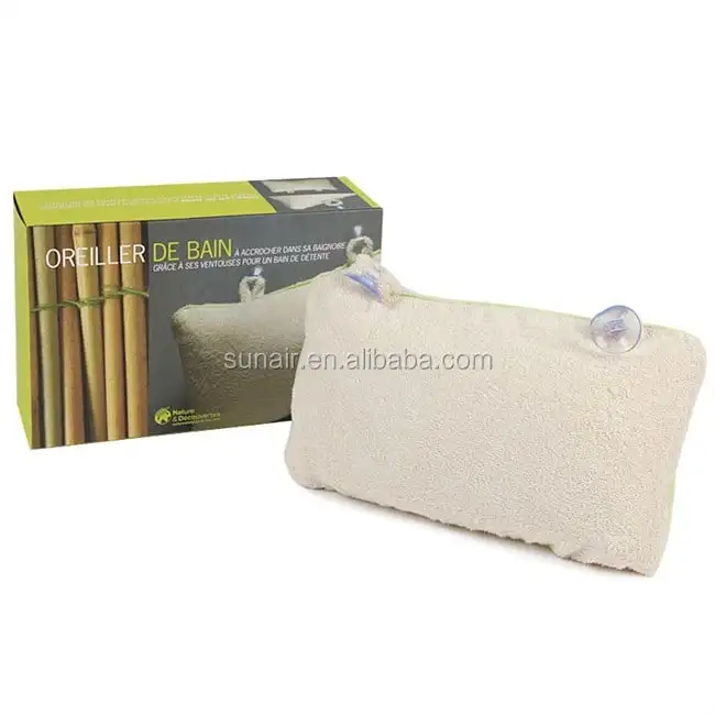 Оптовая продажа дешевые дома водонепроницаемый роскошный флис для ванной подушки