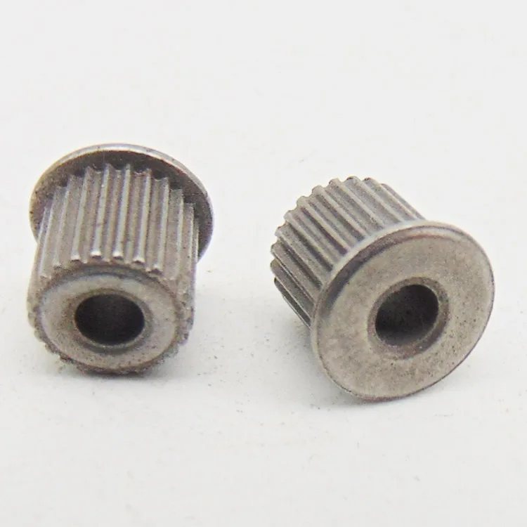 Buy custom made micro pinion small tooth wheel metal pulley timing belt gear