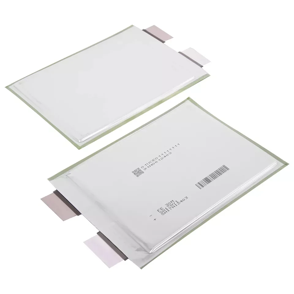 3.7v 30ah NMC Rechargeable Pouch Lithium Polymer Battery Pack Pouch Cell For EV Car Energy Storage