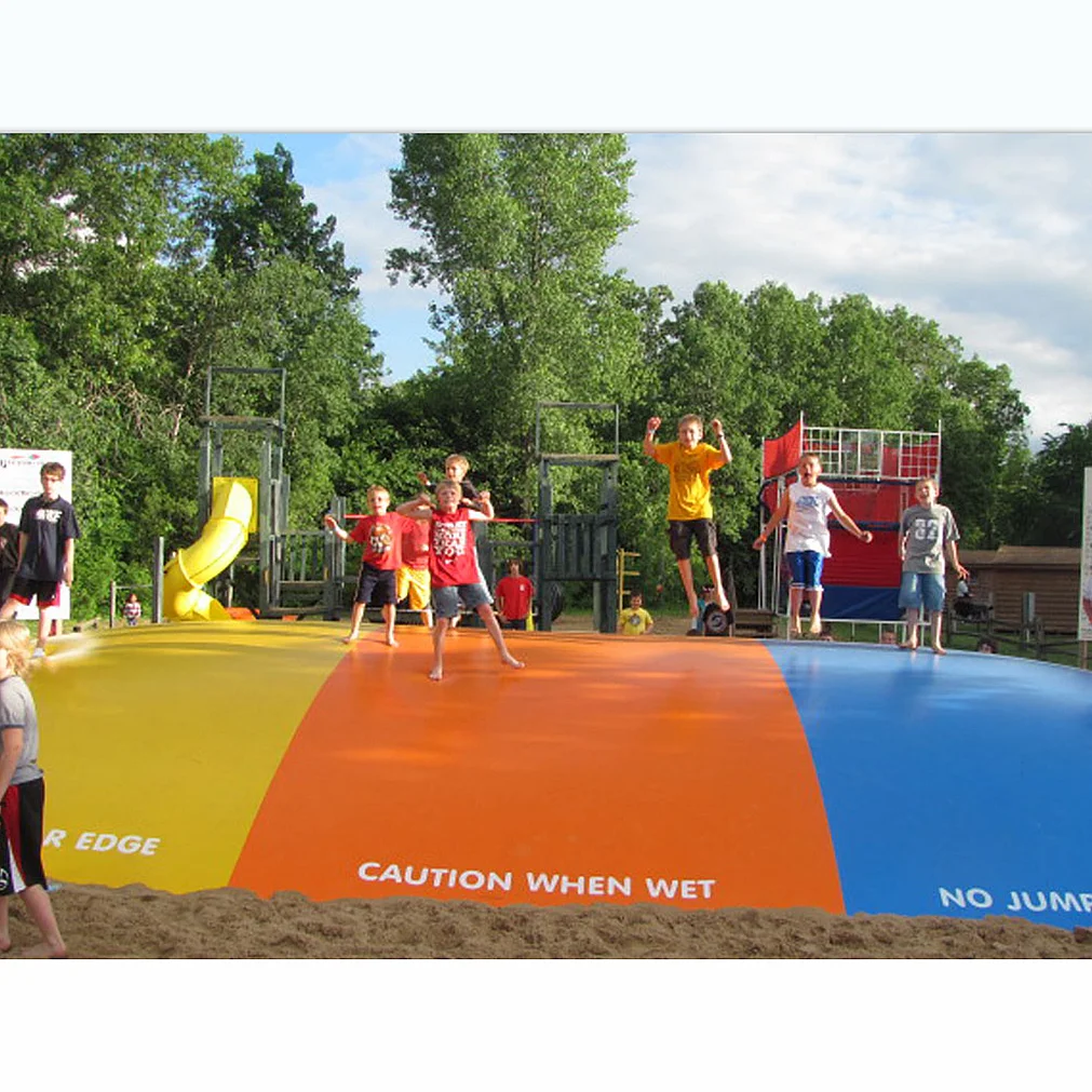 Outdoor Inflatable Air Jumping Mat/Bouncy Pad Funny Inflatable Jumping Pillow For Sale bouncy pillow for garden