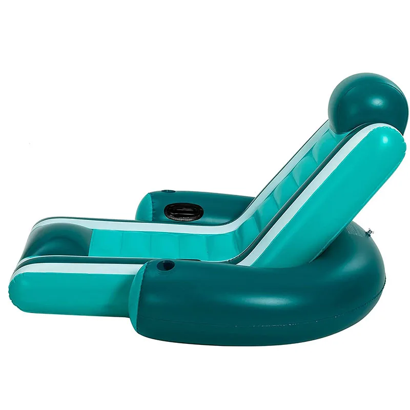 Custom inflatable water sofa pool party decorations, beach chairs pool floats