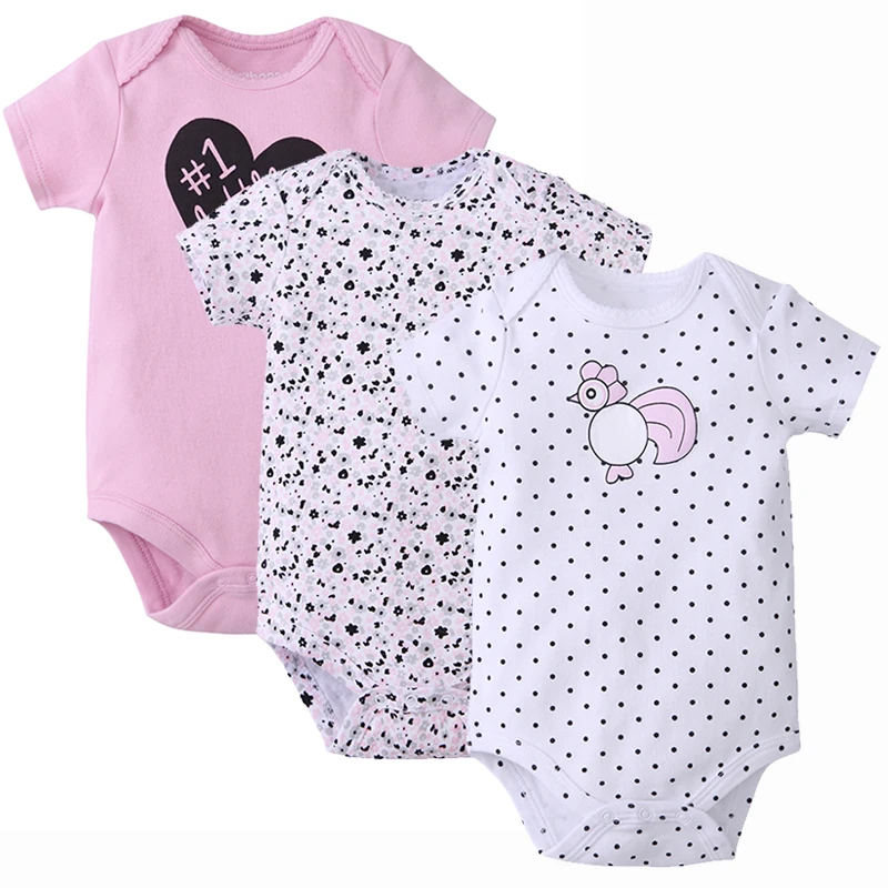 
2021 Factory direct hotsale 100% cotton cute summer baby body suit 100% cotton baby body suites 