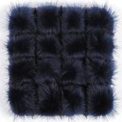 Wholesale Clothing and Footwear Accessories Color Faux Fox Fur Pom Pom Ball For Hats