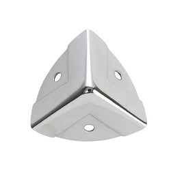 Scalloped triangle corner cabinet corners metal loudspeaker cabinet corners
