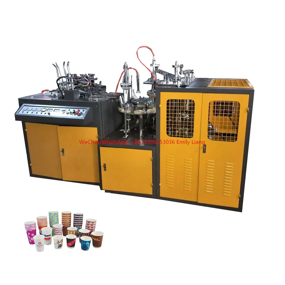 Китай, Лидер продаж, машина для производства одноразовых бумажных стаканчиков, цены (2 унции, 3 унции, 5 унций, 7 унций, 9 унций, 12 унций, 16 унций)