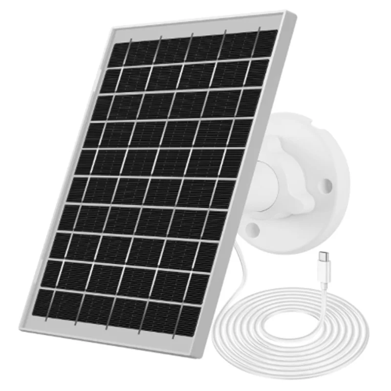 8Watt 5V USB Waterproof Adjustable Solar Panels for Blink Outdoor Camera