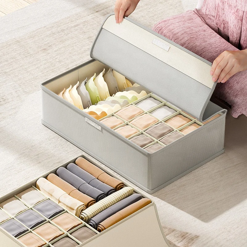Closet Storage & Organization Drawer Box Socks Bra Underwear Box Storage Organizer Wardrobe Clothing Organizer for Underwear
