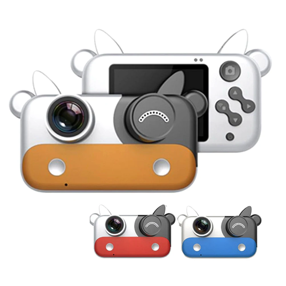 2inch Mini Portable USB Rechargeable Toy APP Support HD Screen Boy Girl Travel Kids Camera With Lanyard Filters Digital Video