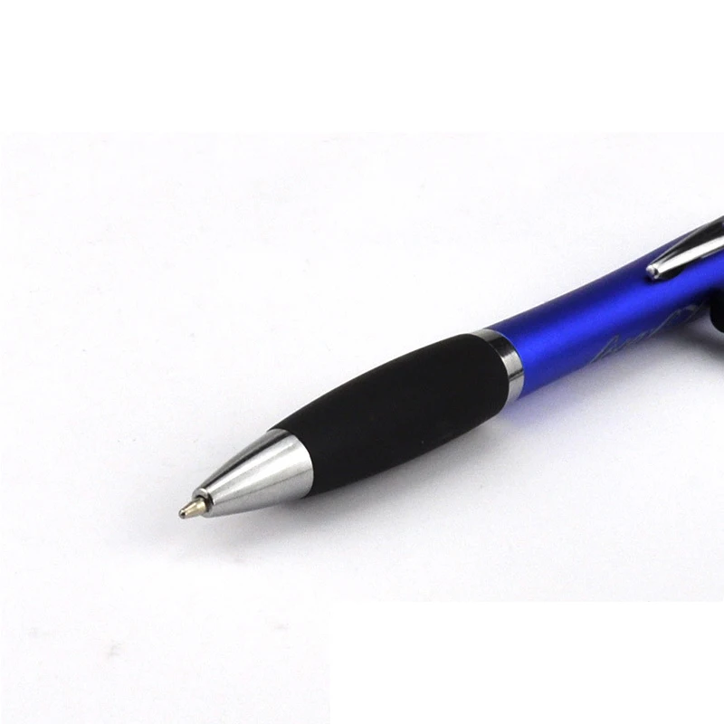 
OEM Led light up gift soft touch screen pen Custom logo promotional ballpoint ball pen with stylus 