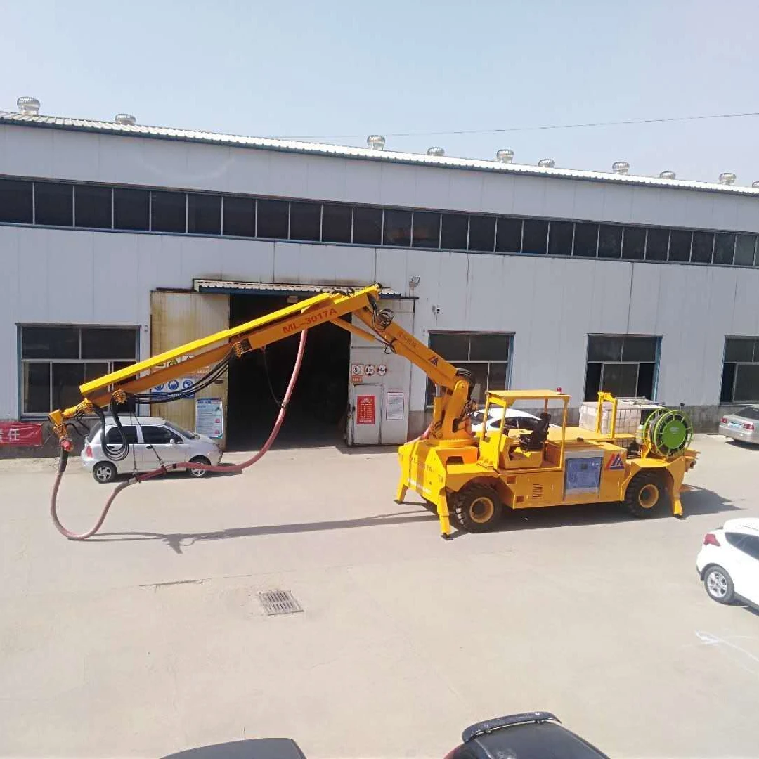 MINLE 30 Cubic Meters Shotcrete Robot wet concrete shotcrete machine ML-3015A for Tunnel