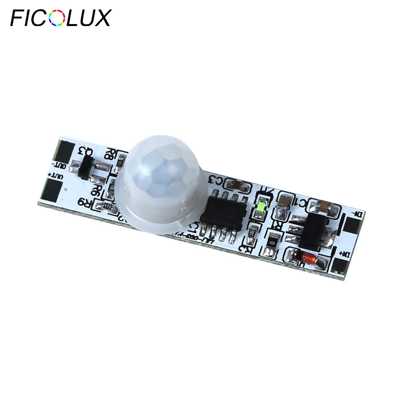 Печатная плата в сборе датчик движения мини инфракрасный Pir переключатель светодиодный детектор световая лента автоматический настройки
