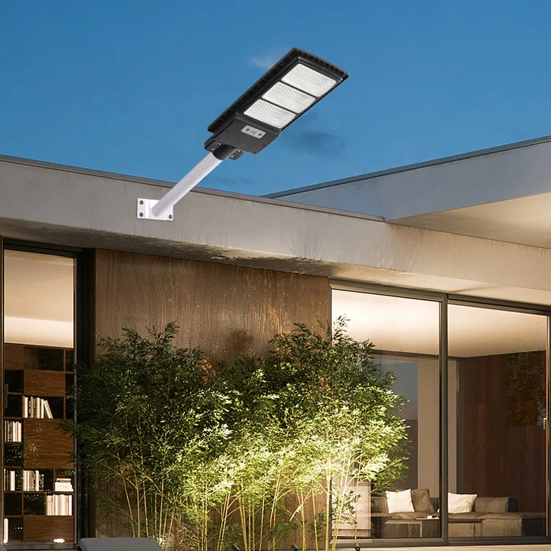 Waterproof Ip65 Outdoor Module Road Lamp 300W 400W 500W Integrated All In One Street Garden Led Solar Light
