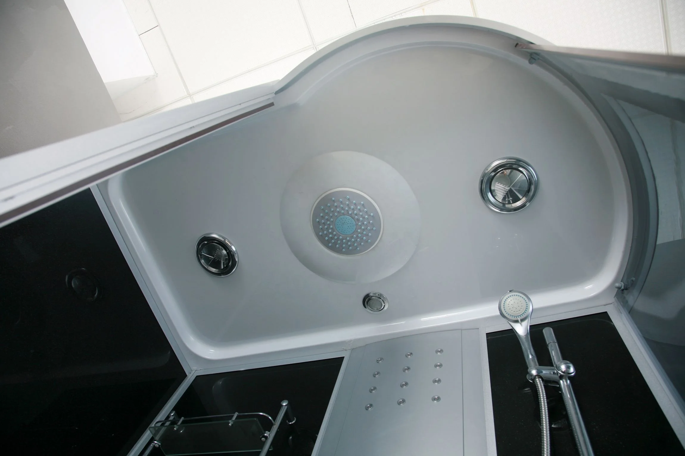 Aokeliya new design complete shower cabin cheap rectangular 3 function massage shower room