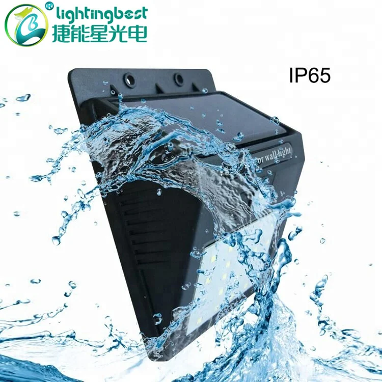 Outdoor waterproof LED Solar Power Motion Sensor Outdoor Wall Lights