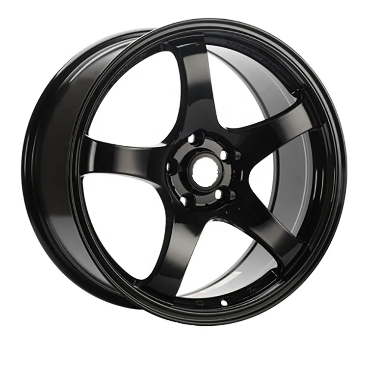 Hot selling  15*7 wheel rim 4*100 five spoke wheels  car rims