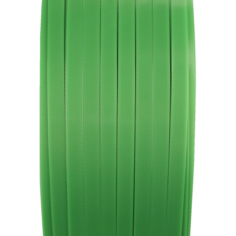 Green embossed pallet packing strapping plastic strap belt for packaging