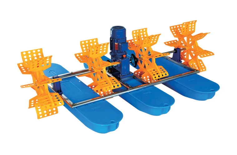 Hot sale 4 impeller pro-paddlewheel aquaculture aerator for sale