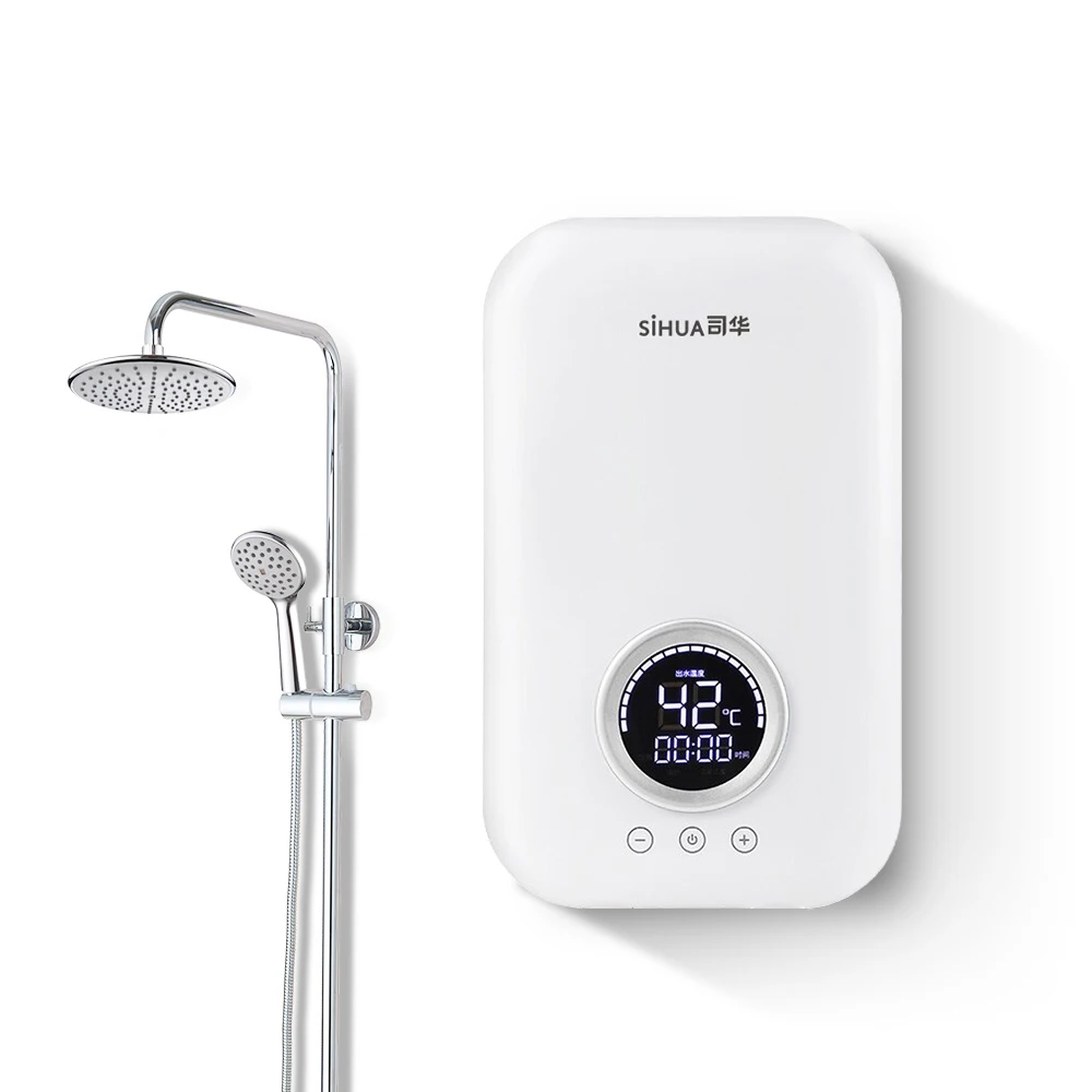 China Wholesale Modern Novel Design Low Power Good Price Water Heater Electric Shower