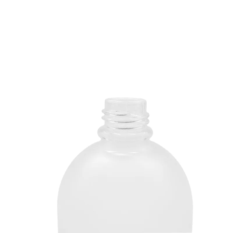 Wholesale 270Ml Empty Round Frosted Glass Beverage Juice Bottle With Aluminum Lid