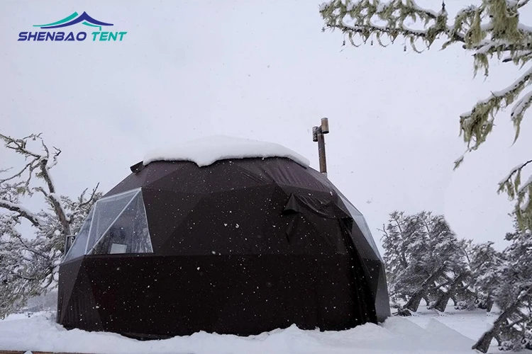 Gampling Dome Tent Luxury Dome Tent for Restaurant Outdoor Dining Glamping Trade Show Tents