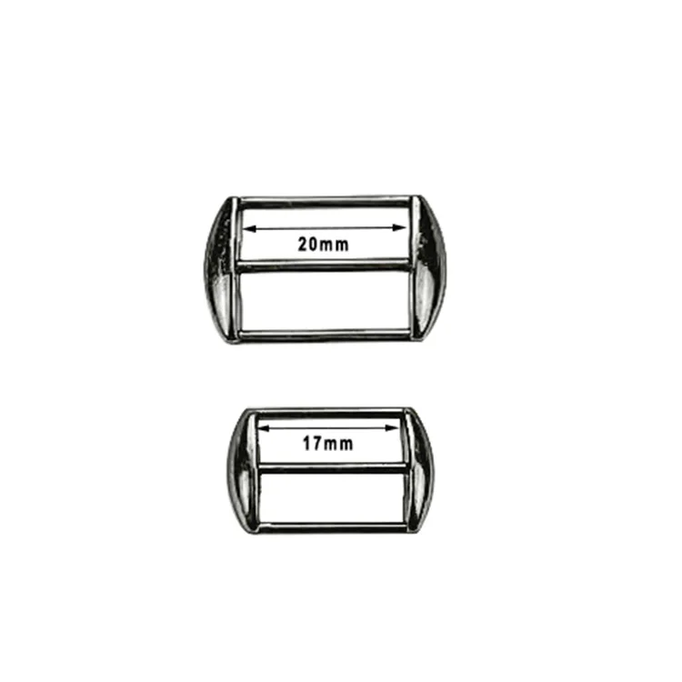 Wholesale High Quality Nickle Bronze Gun Black Zinc Alloy Ladder Cap Alloy Metal Adjustable Cap Strap Buckle