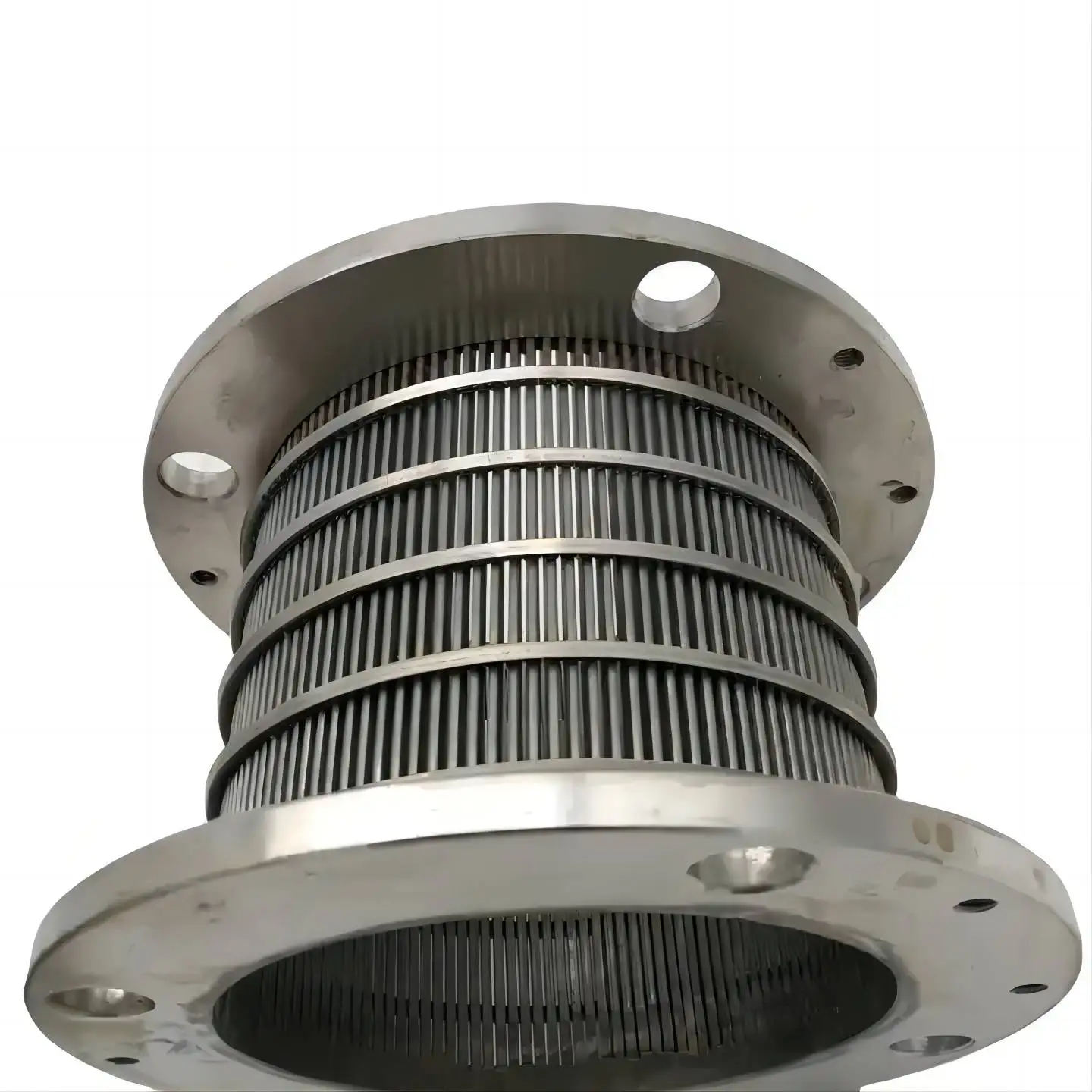 316L Wedge Wire Screw Press Basket For Sand Manure Separator