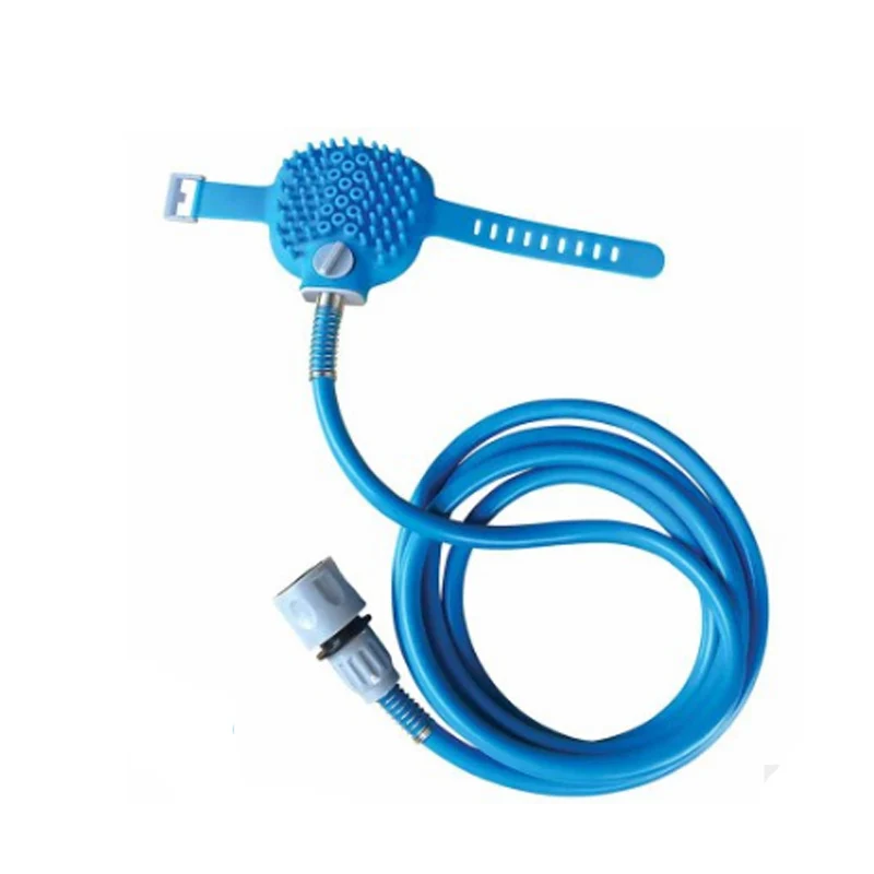 Инструмент для купания собак, распылитель для душа для домашних животных, щетка для ванны для собак, кошек, лошадей, очистка и массаж