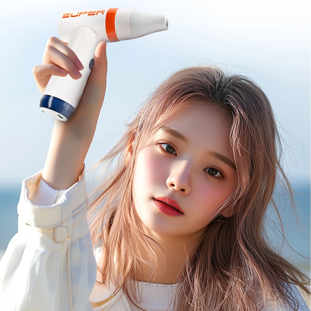 Turbo Violent Fan 100000rpm Mini Jet Turbo Fan Electric Air Blower Rechargeable Air Duster Turbofan For Outside Computer BBQ Fan