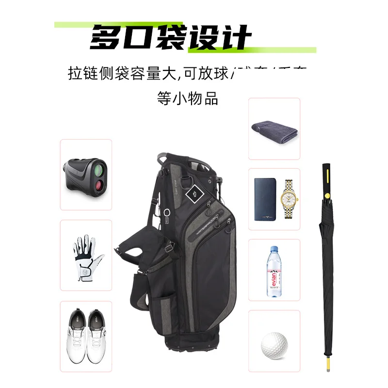 Factory Direct China Cheap Golf Travel Bag Hard Case Leather Material Golf Bags
