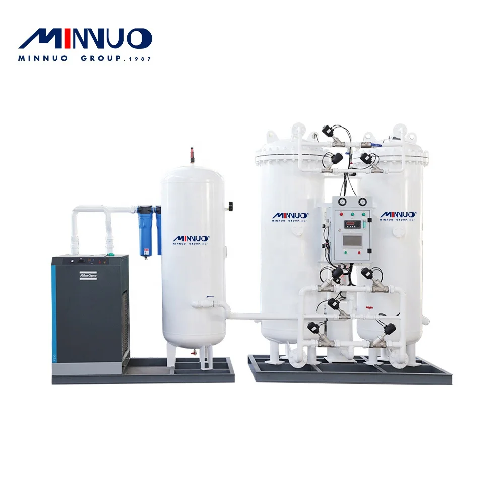 High purity 93%-95% oxygen gas plant cost 60Nm3/h PSA 150BAR with high-powered